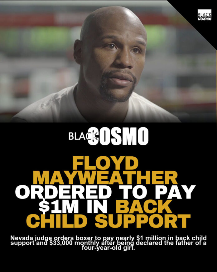 Floyd Mayweather Faces $1M Child Support Bill Floyd Mayweather Faces $1M Child Support Bill