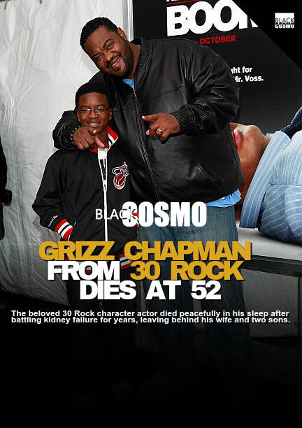Grizz Chapman Dead at 52 From High Blood Pressure Grizz Chapman Dead at 52 From High Blood Pressure