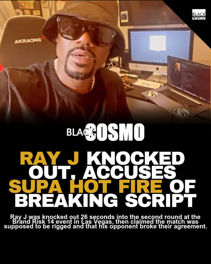 Ray J Gets BRUTAL KO in Second Round Ray J Gets BRUTAL KO in Second Round