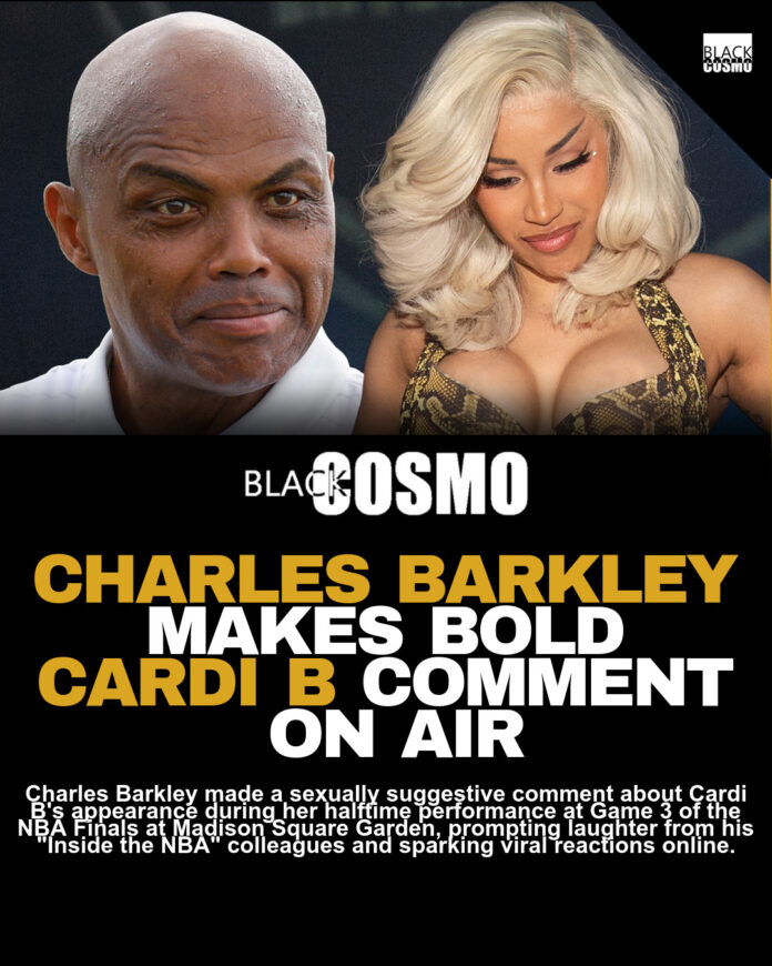 Charles Barkley Suggests Cardi B Should Change Her Name Following NBA Finals Halftime Performance Charles Barkley Suggests Cardi B Should Change Her Name Following NBA Finals Halftime Performance