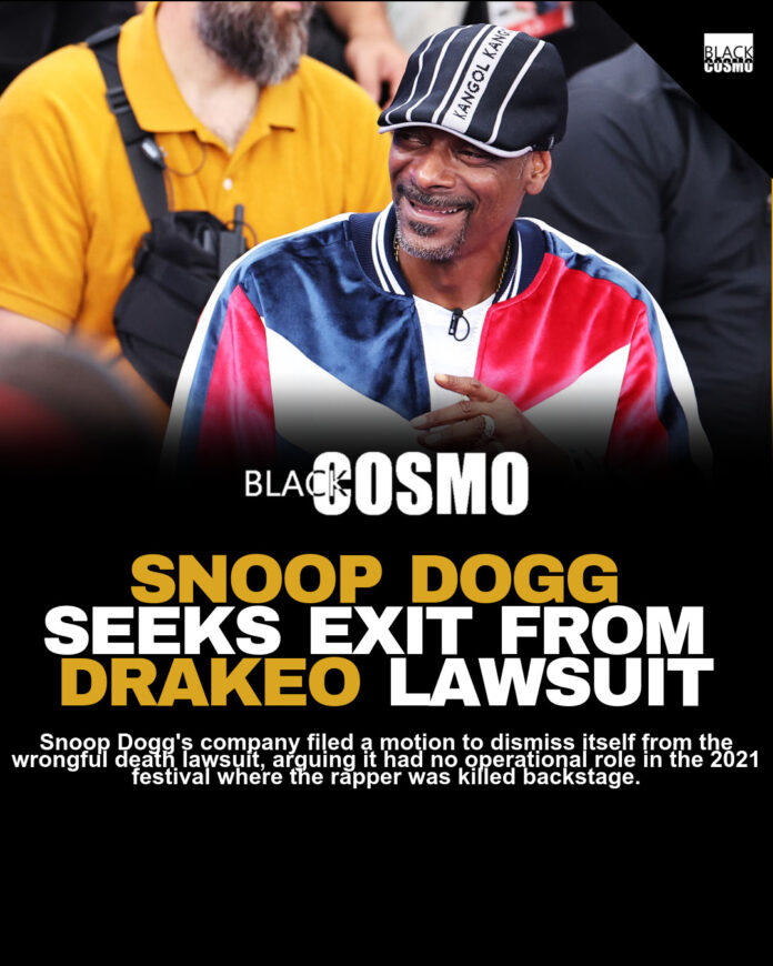Snoop Dogg Seeks to Dismiss Drakeo Death Lawsuit Snoop Dogg Seeks to Dismiss Drakeo Death Lawsuit