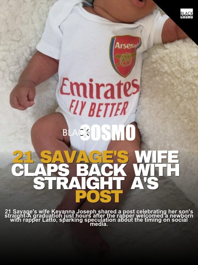 21 Savage Baby Photo Drama: Wife’s Shady Reply 21 Savage Baby Photo Drama: Wife’s Shady Reply