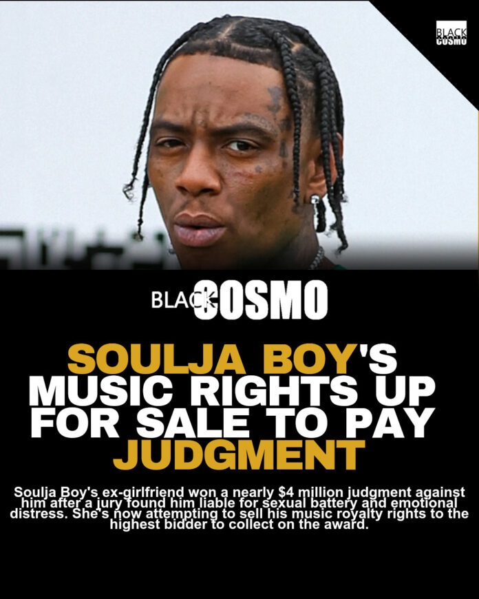 Soulja Boy’s Ex Seeks Nearly $4 Million in Owed Payments and Plans to Auction His Music Residuals Soulja Boy’s Ex Seeks Nearly $4 Million in Owed Payments and Plans to Auction His Music Residuals