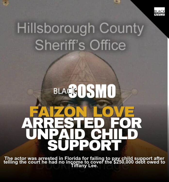 Faizon Love Arrested for Missing Child Support Faizon Love Arrested for Missing Child Support
