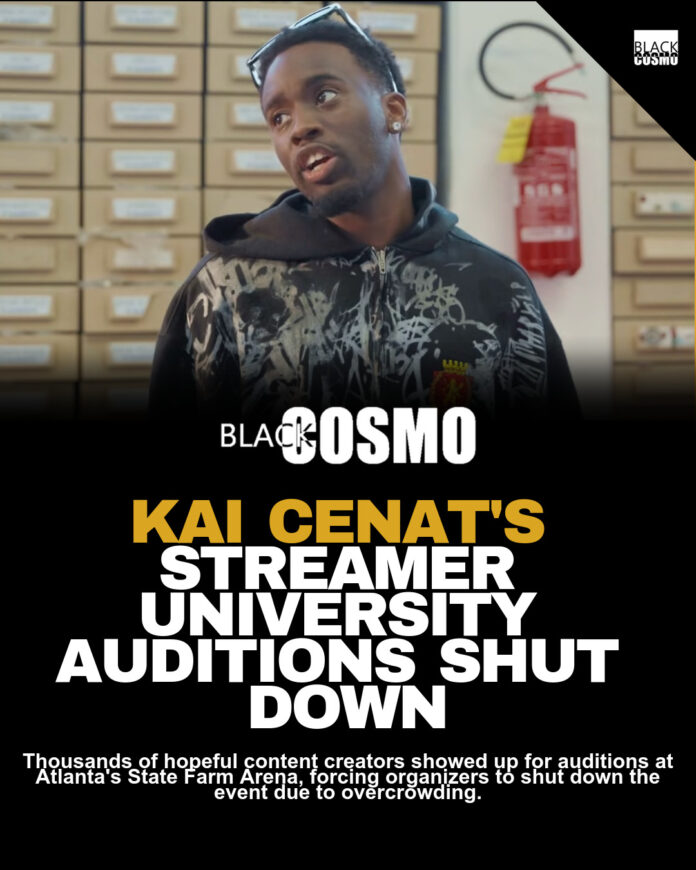 Kai Cenat Auditions in Atlanta Arena – Thousands Swarm Kai Cenat Auditions in Atlanta Arena – Thousands Swarm