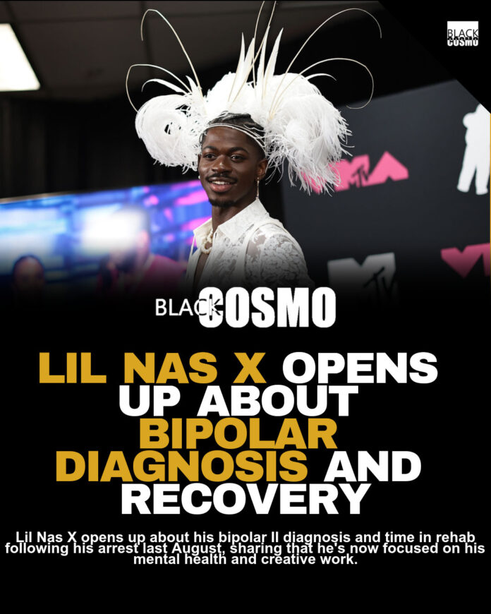 Lil Nas X Opens Up on Bipolar Diagnosis Lil Nas X Opens Up on Bipolar Diagnosis