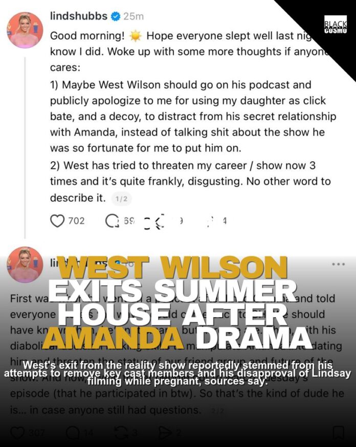 West Wilson Faces Castmate Firing Claims Before Exit West Wilson Faces Castmate Firing Claims Before Exit