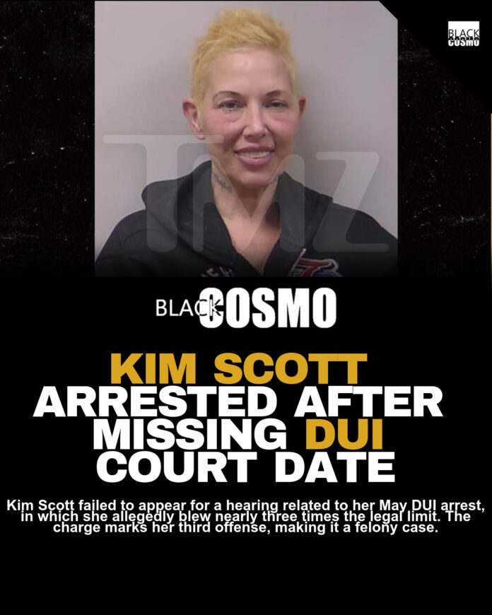 Eminem’s Ex Kim Scott Faces Warrant for Missing DUI Court Appearance Eminem’s Ex Kim Scott Faces Warrant for Missing DUI Court Appearance