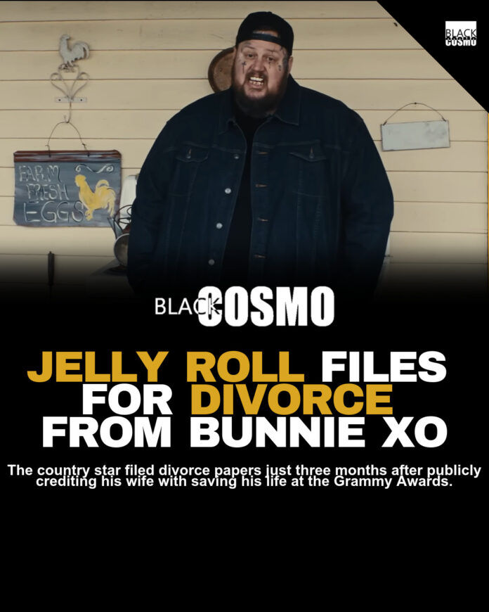 Jelly Roll Files for Divorce From Wife Bunnie Xo Jelly Roll Files for Divorce From Wife Bunnie Xo