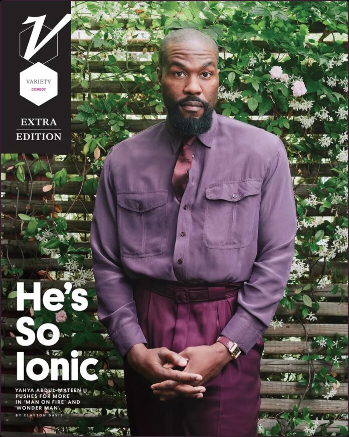 Yahya Abdul-Mateen II Variety Cover June 2026 Editorial Yahya Abdul-Mateen II in a sophisticated editorial shoot for Variety magazine June 2026, styled by Jan Quammie