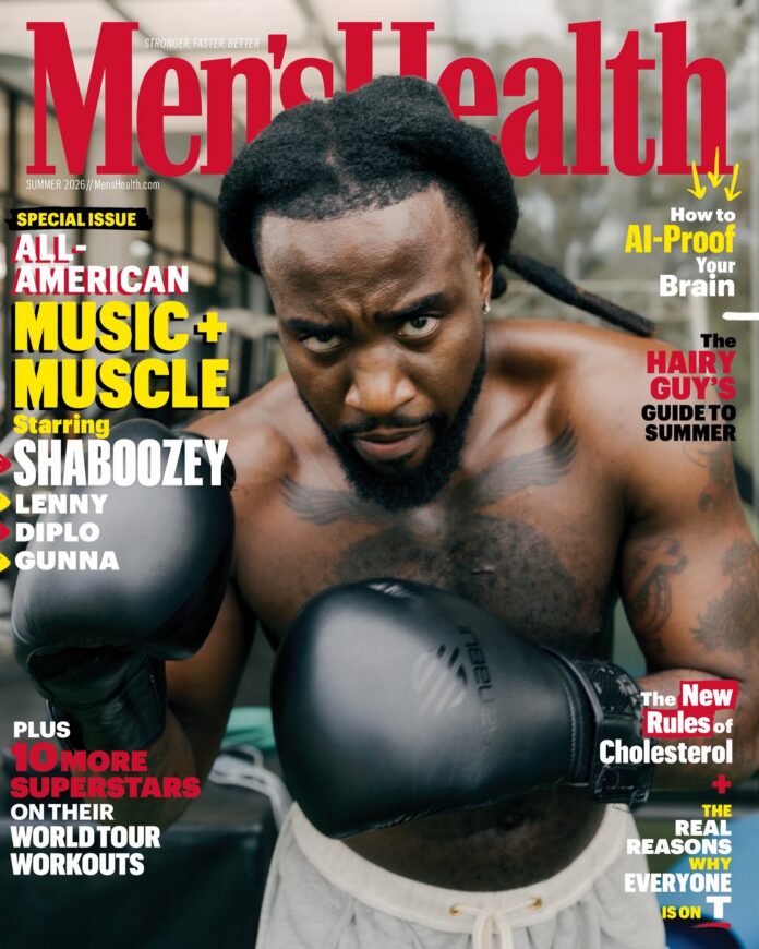 Shaboozey on Men’s Health Magazine July 2026 Shaboozey on Men’s Health Magazine July 2026