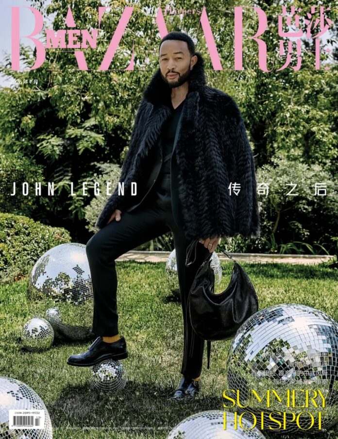 John Legend on Bazaar China July 2026 John Legend on Bazaar China July 2026