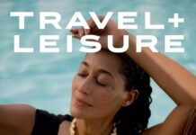 Tracee Ellis Ross on Travel and Leisure Cover
