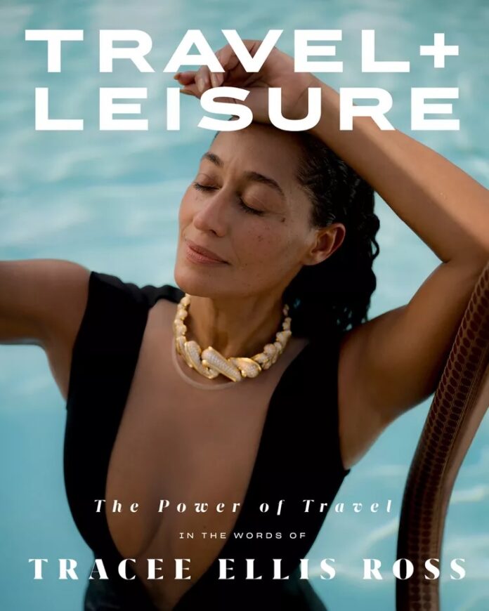 Tracee Ellis Ross on Travel and Leisure Cover Tracee Ellis Ross on Travel and Leisure Cover