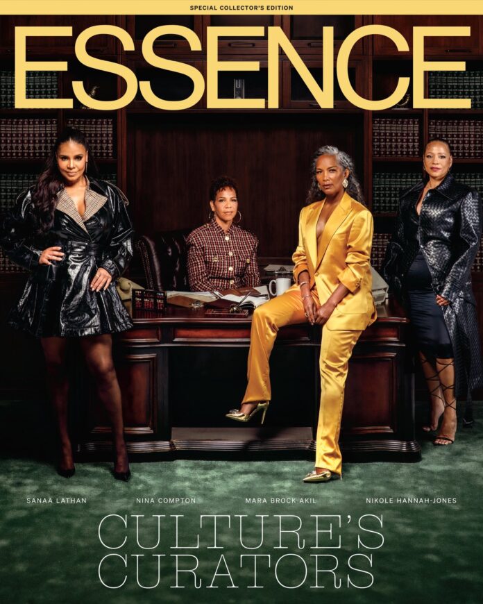Sanaa Lathan on Essence Magazine July 2026 Cover Sanaa Lathan on Essence Magazine July 2026 Cover