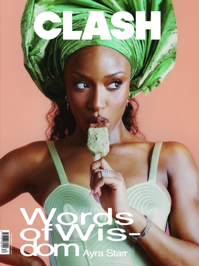 Ayra Starr on Clash Magazine July 2026 Ayra Starr on Clash Magazine July 2026