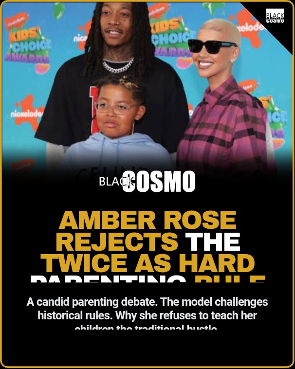Amber Rose Rejects Traditional Advice on Race for Her Kids A descriptive photo of Amber Rose posing at a public event.