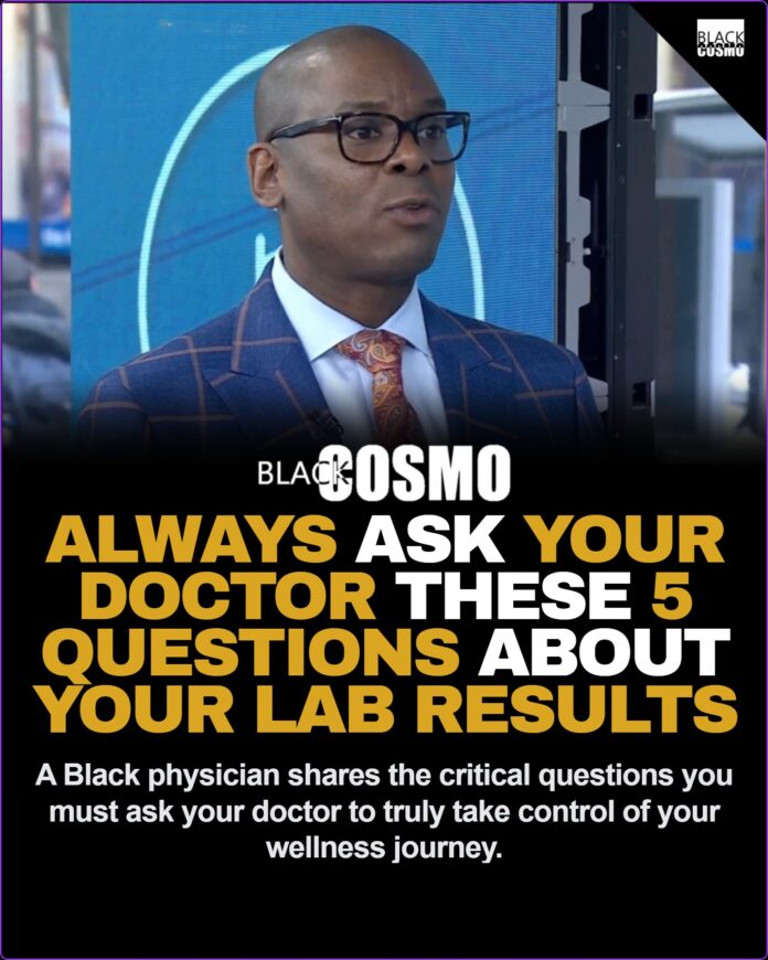 Dr. Cedrek McFadden: Ask These 5 Lab Questions A close-up of a doctor preparing a blood sample for lab results