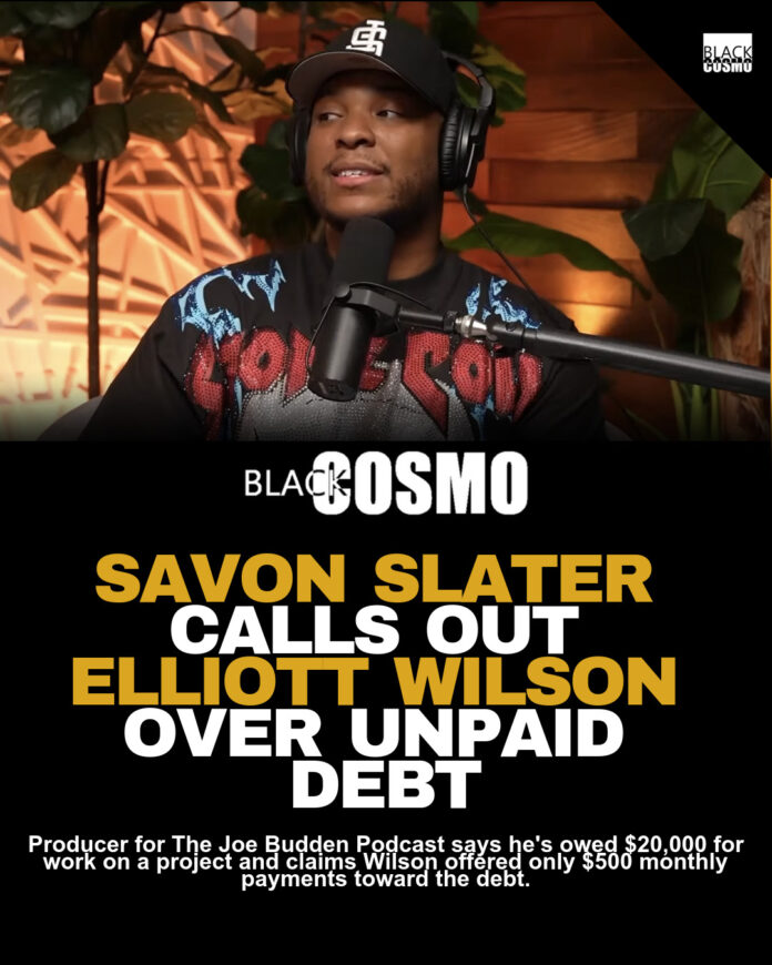 Elliott Wilson Owes Producer $20K: Joe Budden Podcast Elliott Wilson Owes Producer $20K: Joe Budden Podcast