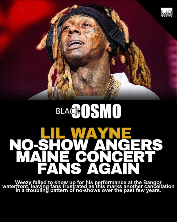 Lil Wayne Fails to Appear at Maine Concert Without Explanation Lil Wayne Fails to Appear at Maine Concert Without Explanation