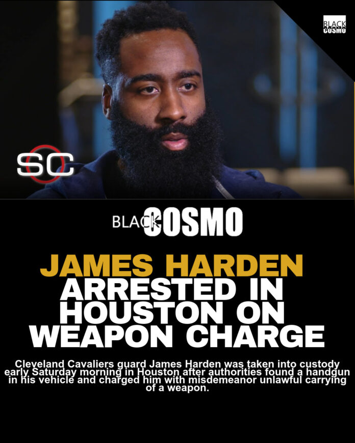 James Harden Faces Misdemeanor Weapon Charge James Harden Faces Misdemeanor Weapon Charge