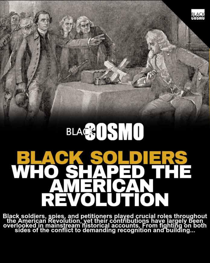 Black Experiences in the Revolutionary War Black Experiences in the Revolutionary War