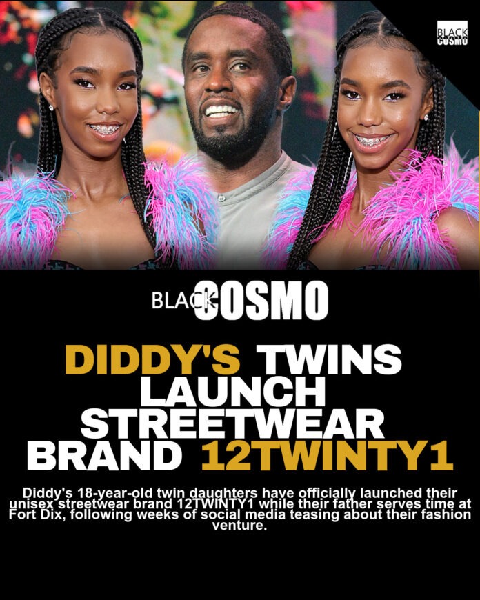 Diddy Expresses Pride in Twin Daughters’ New Streetwear Brand Launch Diddy Expresses Pride in Twin Daughters’ New Streetwear Brand Launch