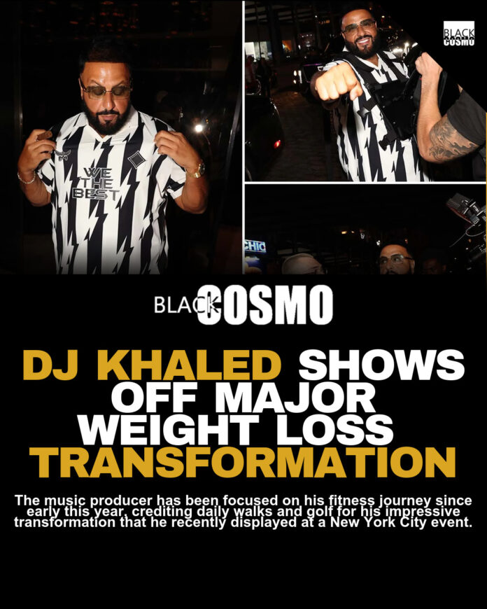 DJ Khaled Flaunts Dramatic Physical Transformation DJ Khaled Flaunts Dramatic Physical Transformation