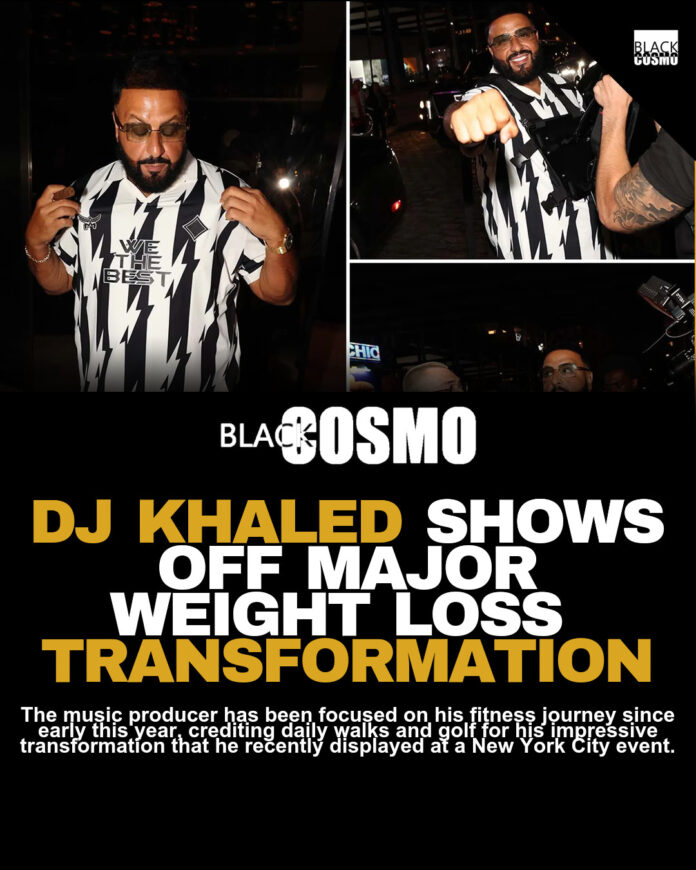 DJ Khaled Flaunts Dramatic Physical Transformation DJ Khaled Flaunts Dramatic Physical Transformation