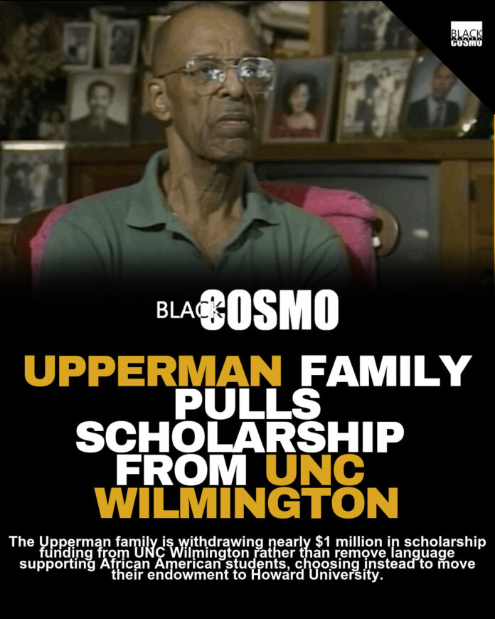 Family Withdraws $1 Million Endowment From UNC Wilmington Family Withdraws $1 Million Endowment From UNC Wilmington