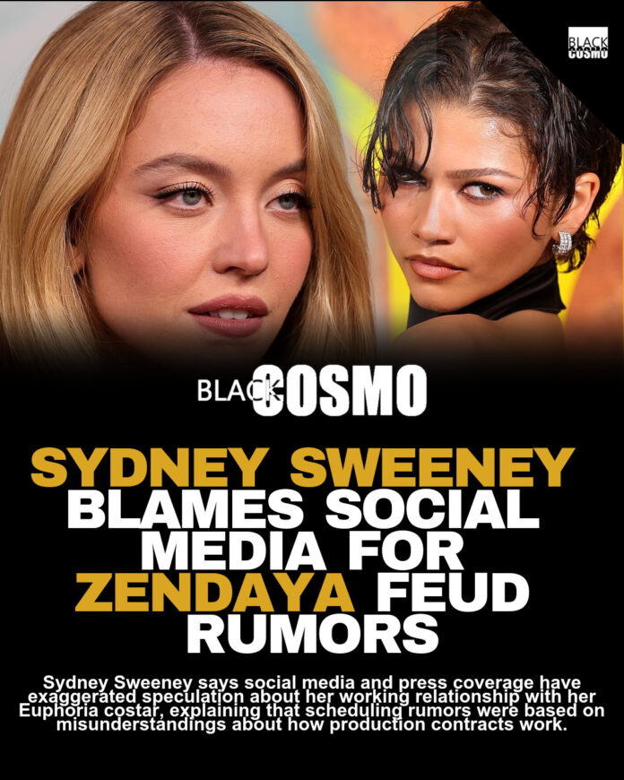 Sydney Sweeney Addresses Zendaya Feud Rumors Sydney Sweeney Addresses Zendaya Feud Rumors