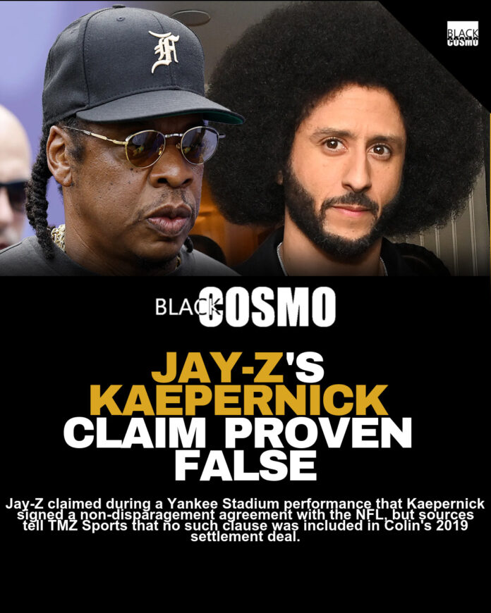 Jay-Z’s Kaepernick Freestyle Isn’t Fact Jay-Z’s Kaepernick Freestyle Isn’t Fact