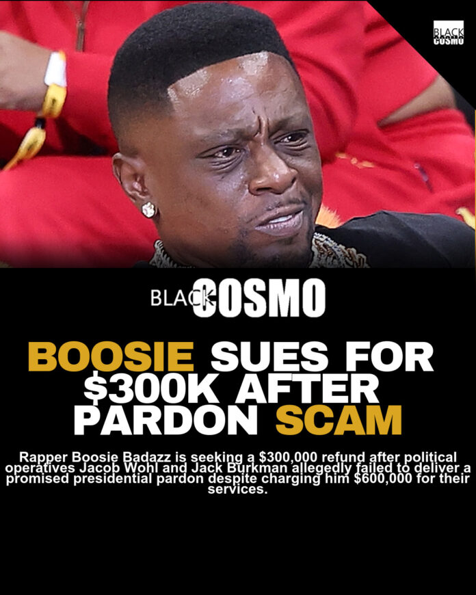 Boosie Badazz Sues Over Failed $600K Trump Pardon Boosie Badazz Sues Over Failed $600K Trump Pardon