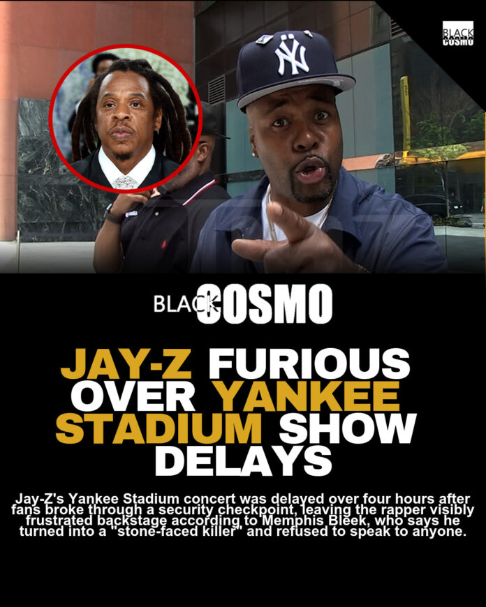 Memphis Bleek Says Jay-Z Was Upset Over Concert Delay Memphis Bleek Says Jay-Z Was Upset Over Concert Delay