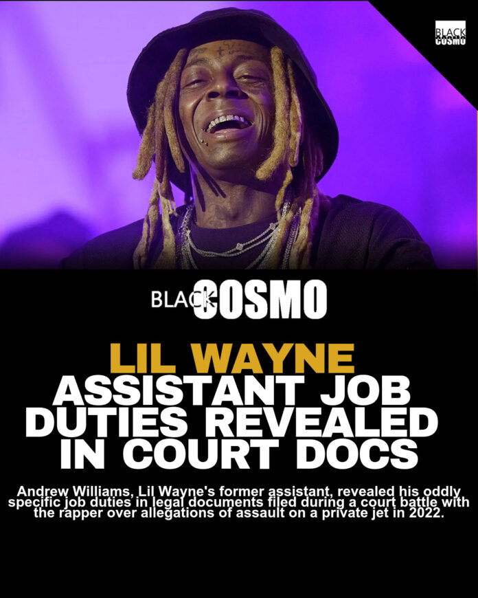 Lil Wayne’s Unusual Job Requirements for Ex-Assistant Lil Wayne’s Unusual Job Requirements for Ex-Assistant