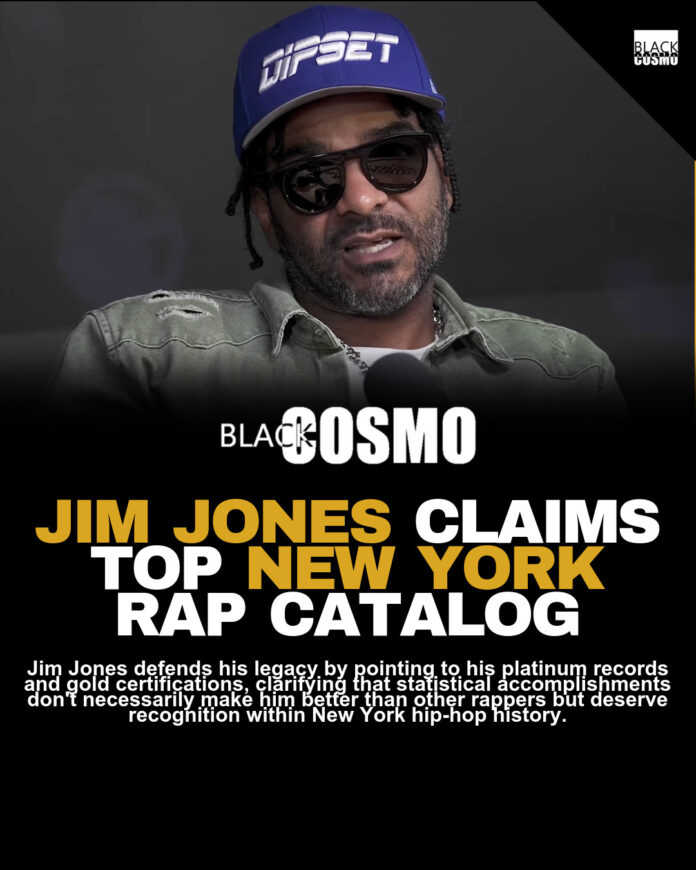 Jim Jones Says NYC Rappers Can’t Match His Catalog Jim Jones Says NYC Rappers Can’t Match His Catalog