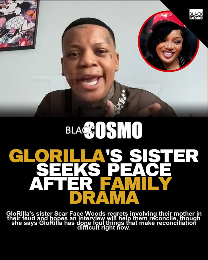 GloRilla’s Sister Scar Face Wants Amends GloRilla’s Sister Scar Face Wants Amends
