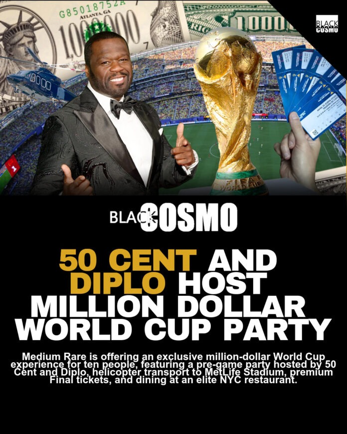 World Cup VIP Package: $1M Helicopter & Tickets World Cup VIP Package: $1M Helicopter & Tickets