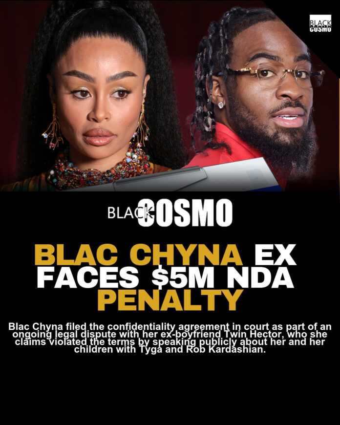 Blac Chyna’s $5M NDA With Ex Over Daughter Dream Blac Chyna’s $5M NDA With Ex Over Daughter Dream