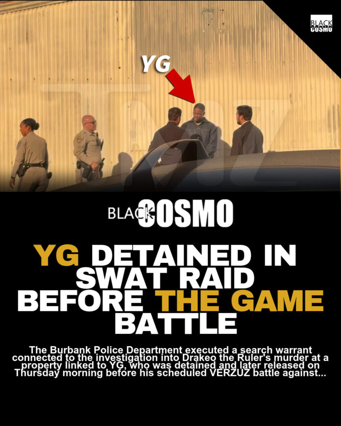 YG Detained in Drakeo the Ruler Murder Investigation YG Detained in Drakeo the Ruler Murder Investigation
