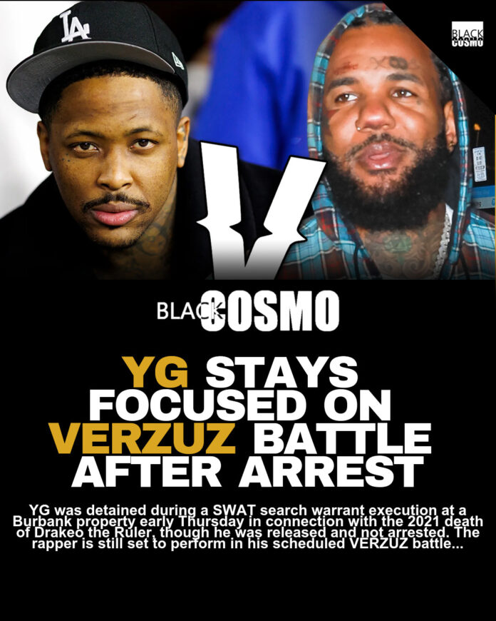 YG’s VERZUZ Battle With The Game After Police Stop YG’s VERZUZ Battle With The Game After Police Stop