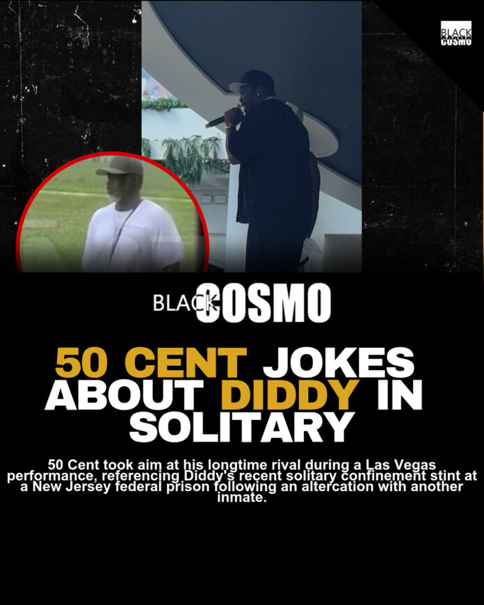 50 Cent Jokes About Diddy’s Solitary Confinement 50 Cent Jokes About Diddy’s Solitary Confinement
