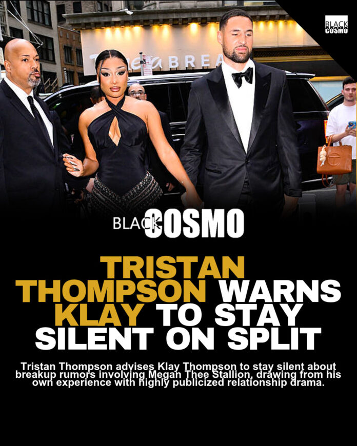 Tristan Thompson Tells Klay to Stay Silent Tristan Thompson Tells Klay to Stay Silent