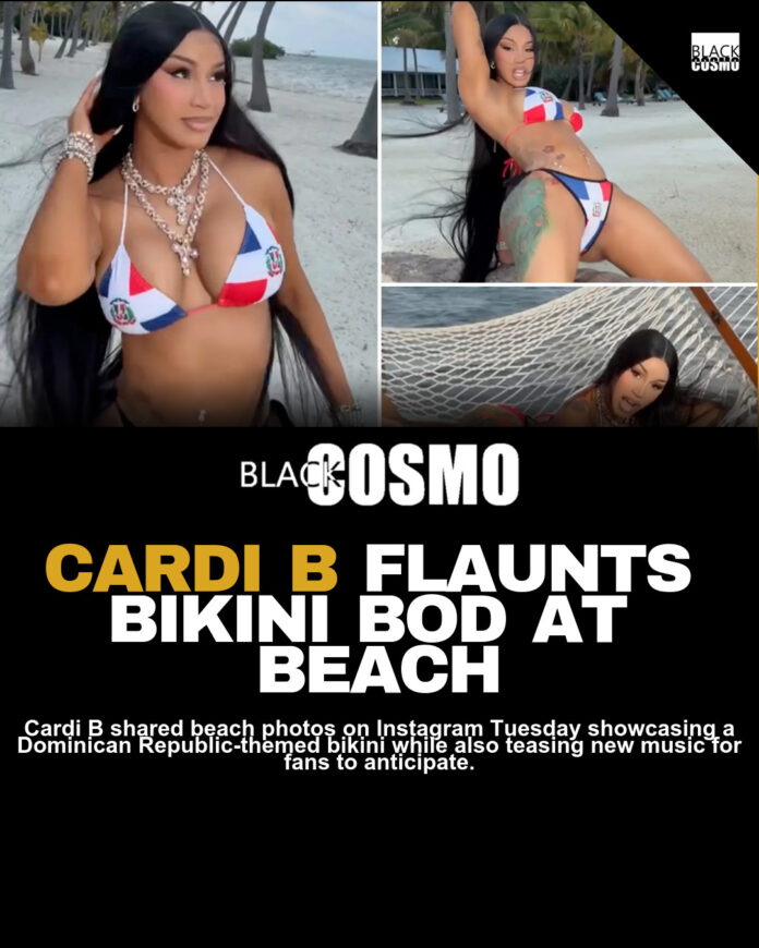 Cardi B’s Dominican Bikini: Beach Paradise Cardi B’s Dominican Bikini: Beach Paradise