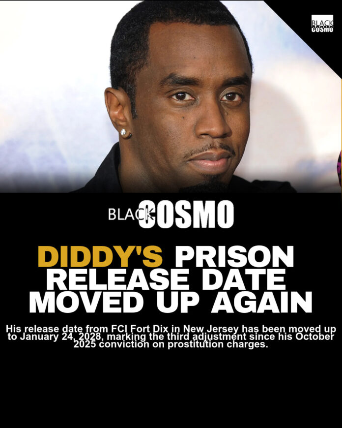 Diddy’s Prison Release Date Moved Up Again Diddy’s Prison Release Date Moved Up Again