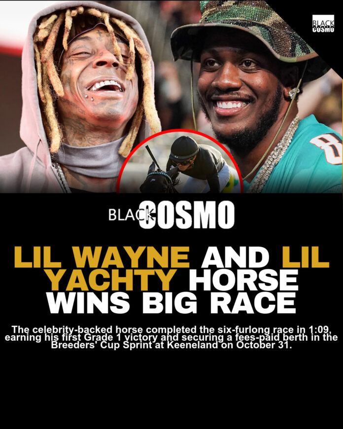 Lil Wayne & Lil Yachty’s Racehorse Wins $400K Lil Wayne & Lil Yachty’s Racehorse Wins $400K