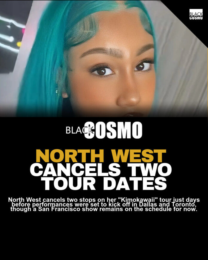 North West Cancels Upcoming Tour Dates North West Cancels Upcoming Tour Dates