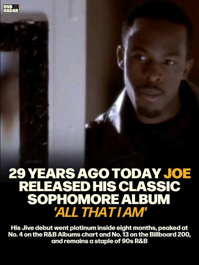 Joe on His Platinum Debut: All That I Am Anniversary Joe on His Platinum Debut: All That I Am Anniversary