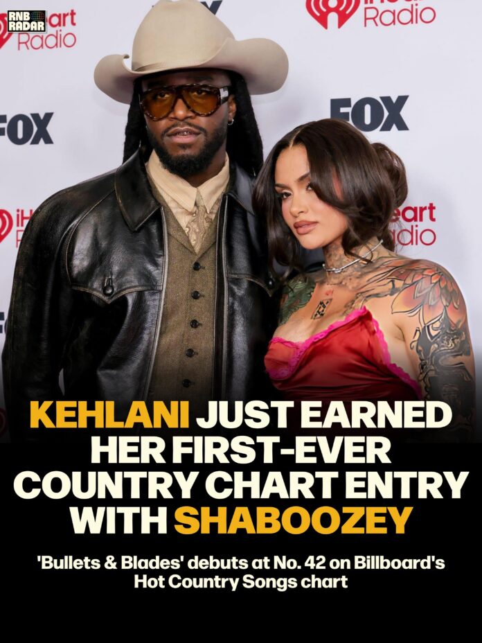 Kehlani on Billboard Hot Country Songs Chart 2026 Kehlani on Billboard Hot Country Songs Chart 2026