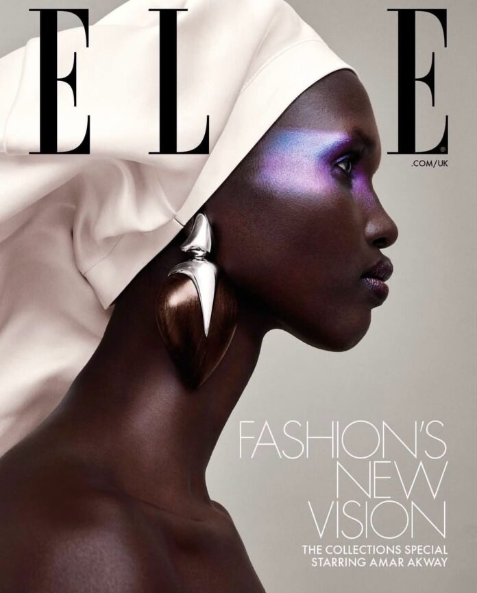Akwayamar on ELLE UK Cover August 2026 Akwayamar on ELLE UK Cover August 2026